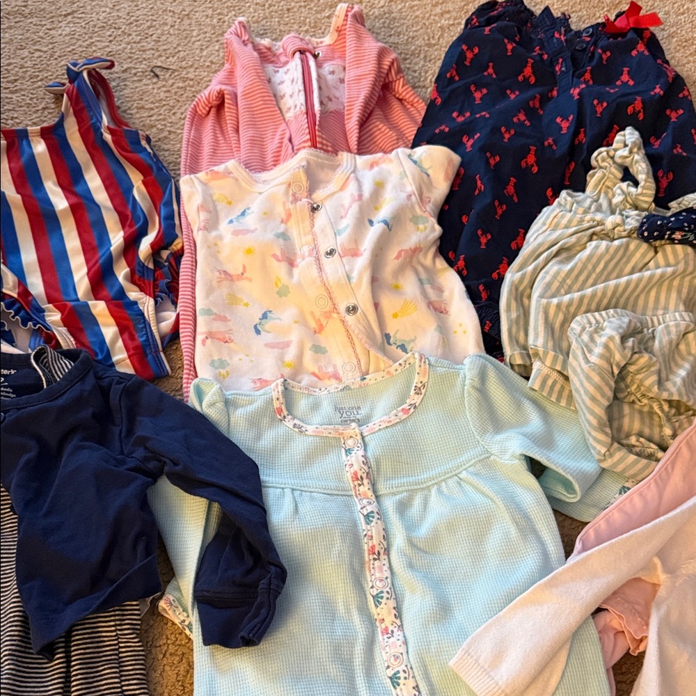 Carter's Colorful Bodysuit Collection - Picture 3 of 14